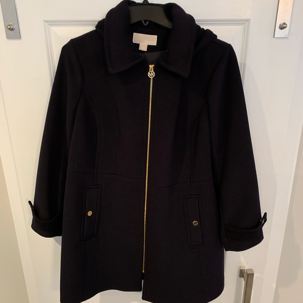 Michael Kors Women’s 3/4 Length Wool Coat